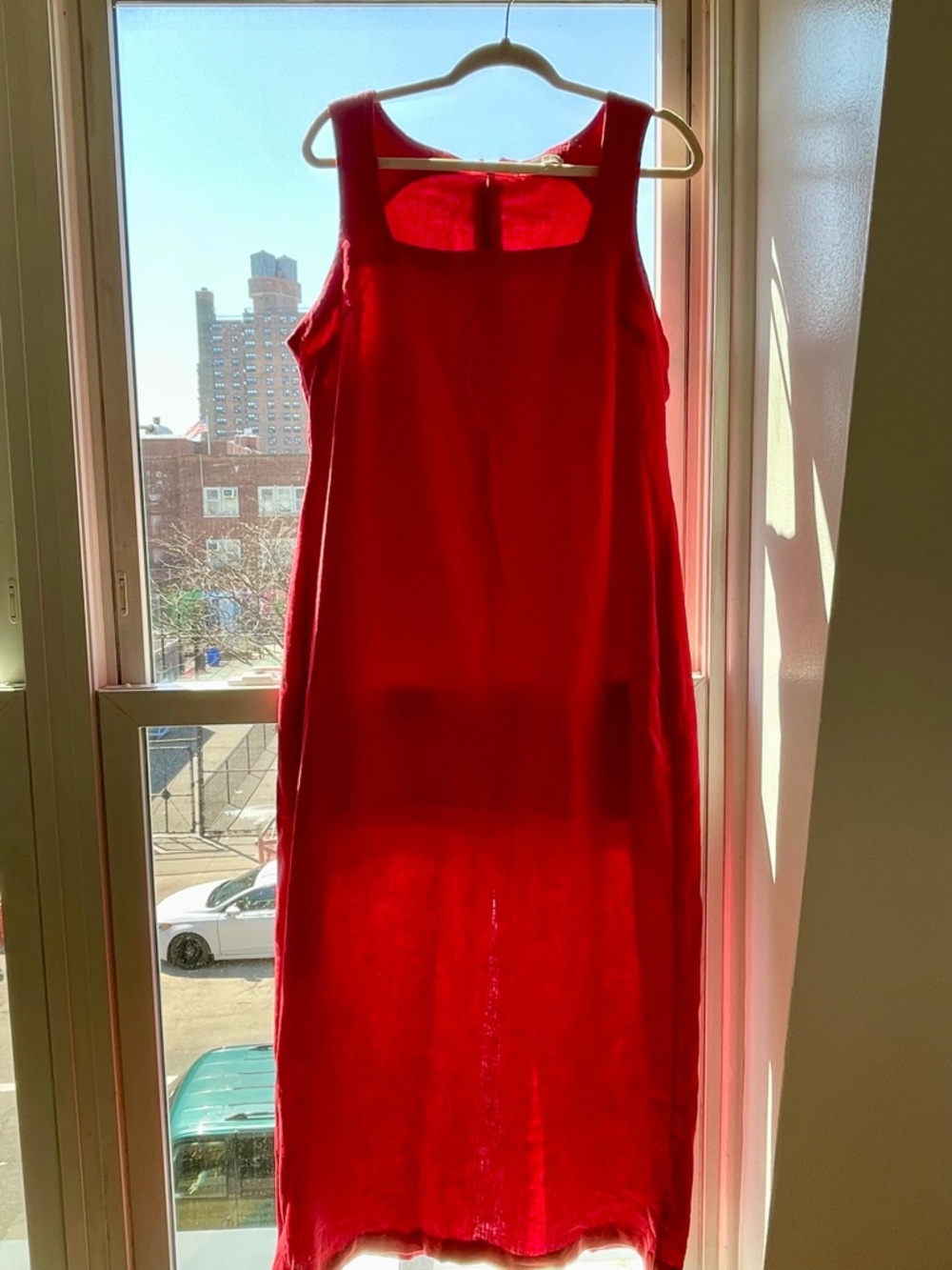 Abercrombie & Fitch Vibrant Red Maxi Dress